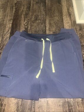Figs High Waisted Zamora Joggers Space Navy